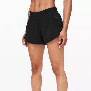 Lululemon Tracker Short  *2-way Stretch Black 6